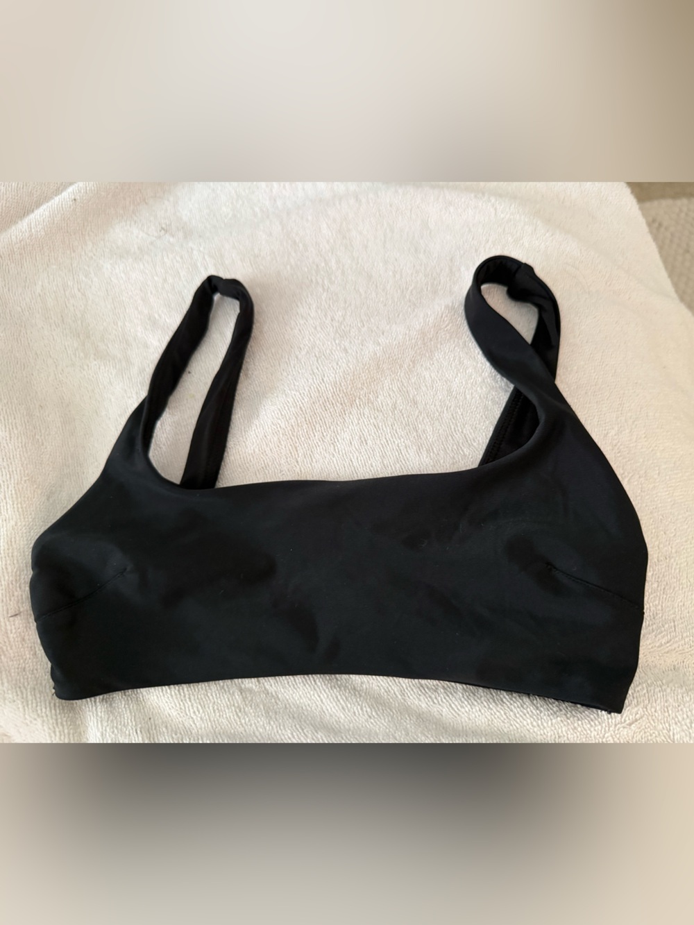 Aerie black bikini top XS